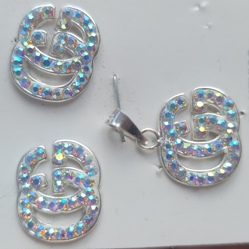 Gucci Earings and Pendent